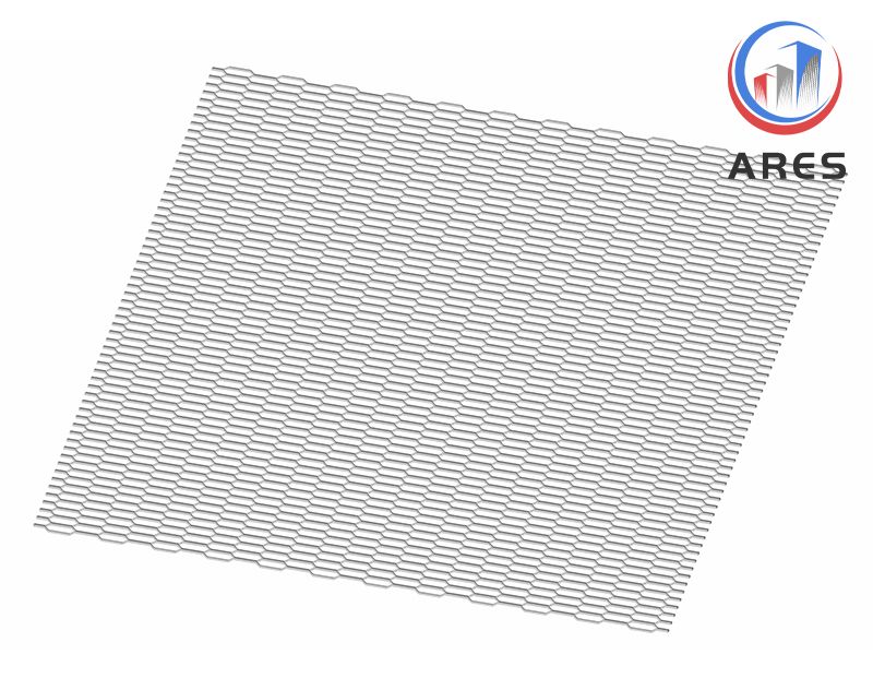 Manufacture Hexagonal Hole Raised Aluminum Expanded Metal for Ceiling HJAH-1050