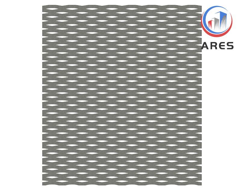 Decorative Architectural Expanded Mesh Curtain Wall – Strong